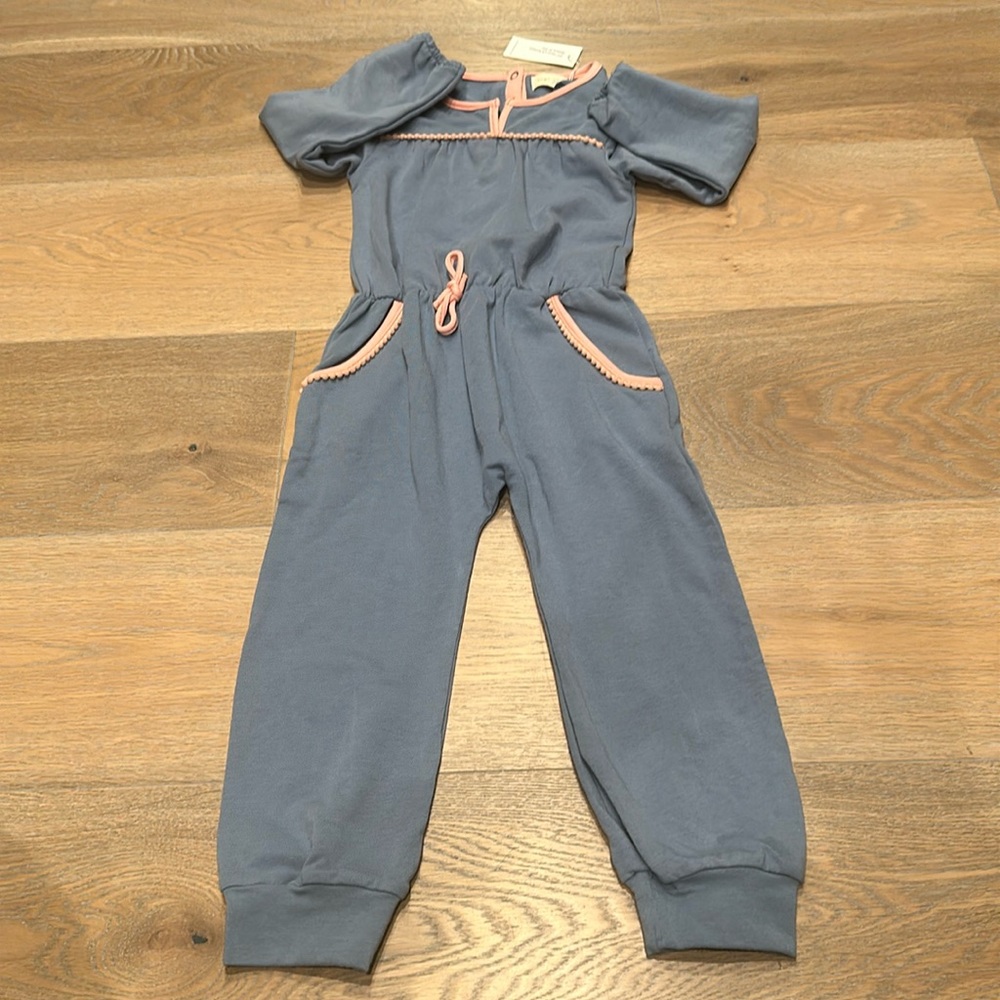 NWT Miki Miette Hazel Long Sleeve Romper size 4T